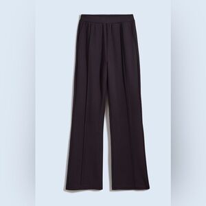 Madewell Womens Black Lightweight Ponte Kickflare Leggings